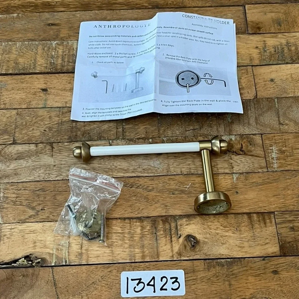 Anthropologie Constantia Toilet Paper Holder